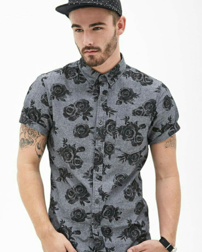 Camisa estampada - para inspirar_