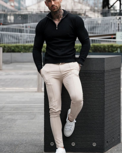 Calça Social Italian - Flexível e Respirável