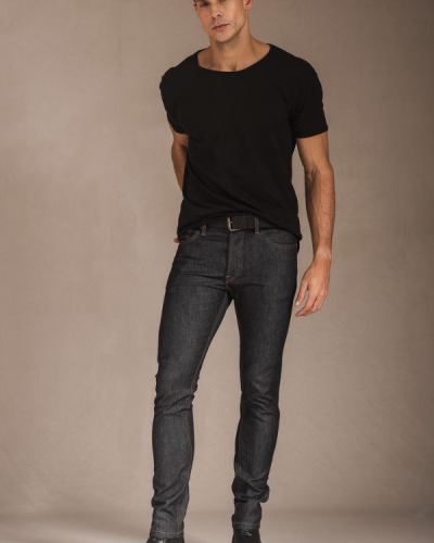 Calça Jeans Masculina Slim Azul Escuro _ Origem - 36