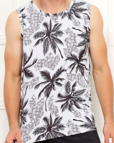 Regata Masculina Floral